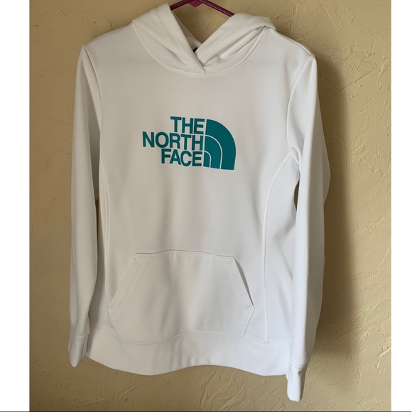 The North Face Tops - North Face white sweatshirt